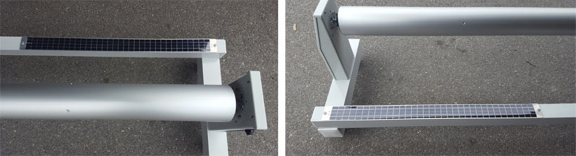 Panneau solaire mouv and roll sur axe Panneau solaire mouv and roll sur axe